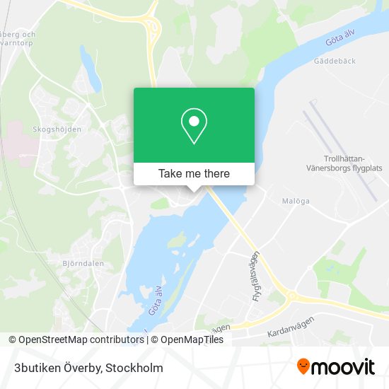 3butiken Överby map