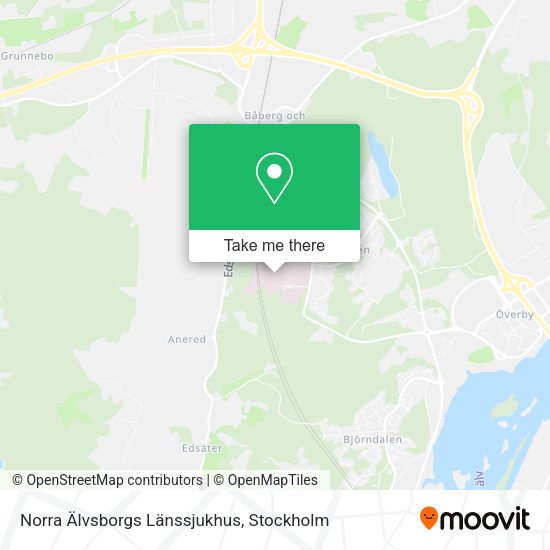 Norra Älvsborgs Länssjukhus map