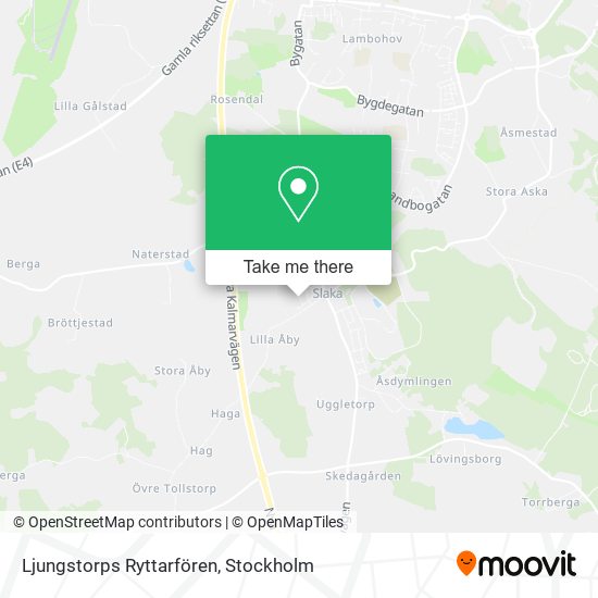 Ljungstorps Ryttarfören map