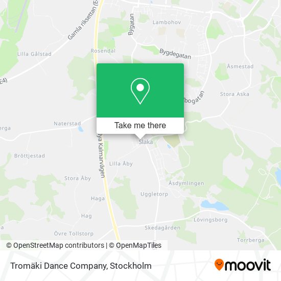 Tromäki Dance Company map