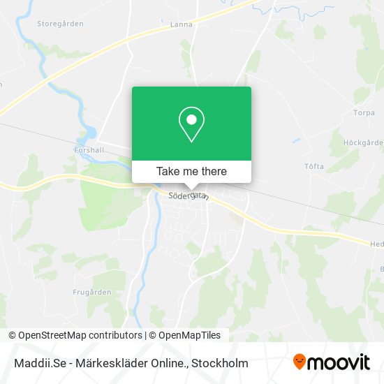 Maddii.Se - Märkeskläder Online. map