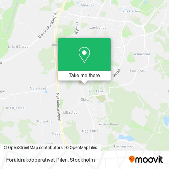 Föräldrakooperativet Pilen map