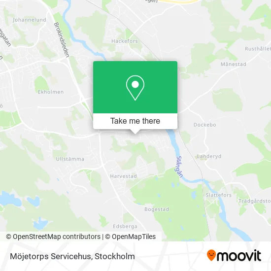 Möjetorps Servicehus map