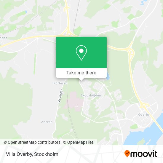 Villa Överby map