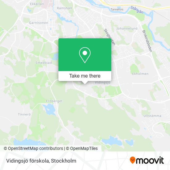 Vidingsjö förskola map