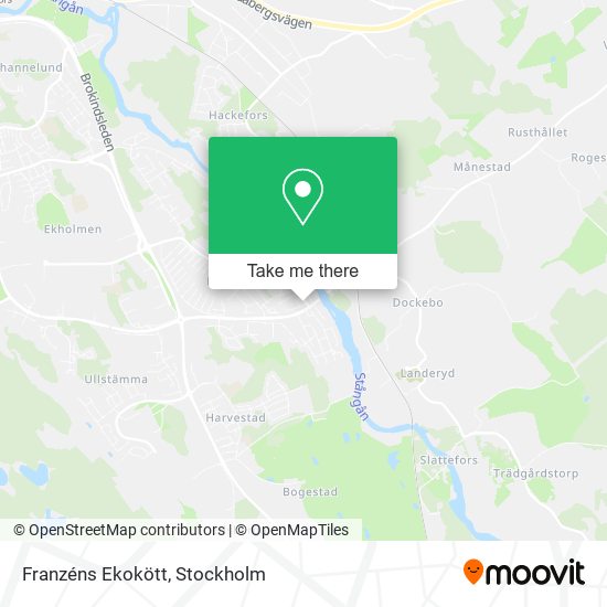 Franzéns Ekokött map