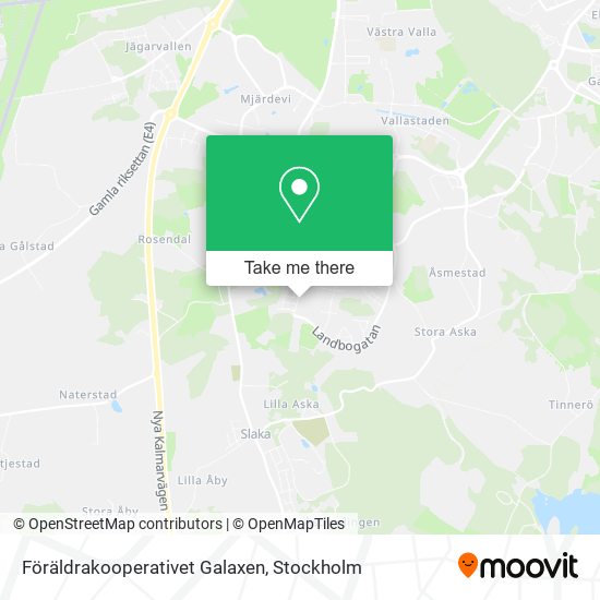 Föräldrakooperativet Galaxen map