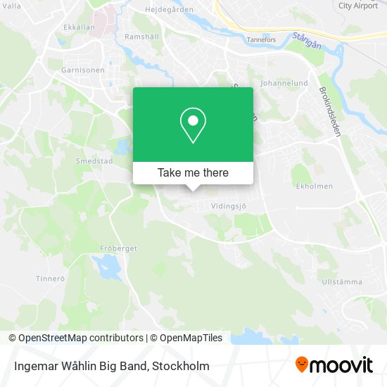 Ingemar Wåhlin Big Band map