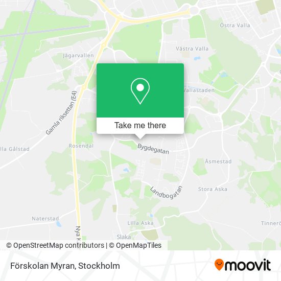 Förskolan Myran map