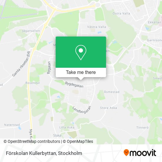 Förskolan Kullerbyttan map