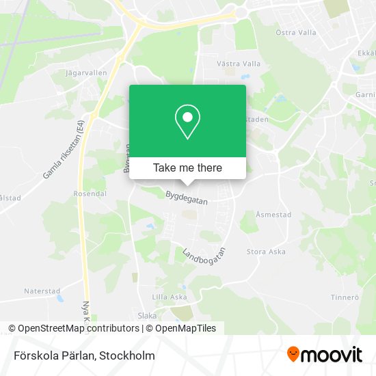 Förskola Pärlan map