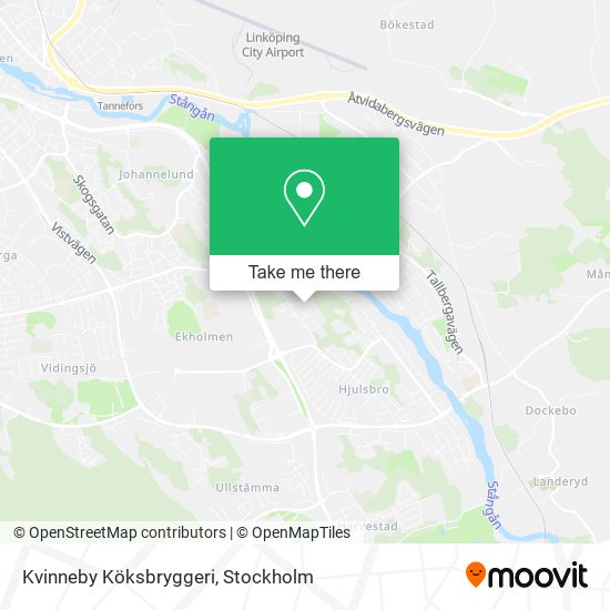 Kvinneby Köksbryggeri map
