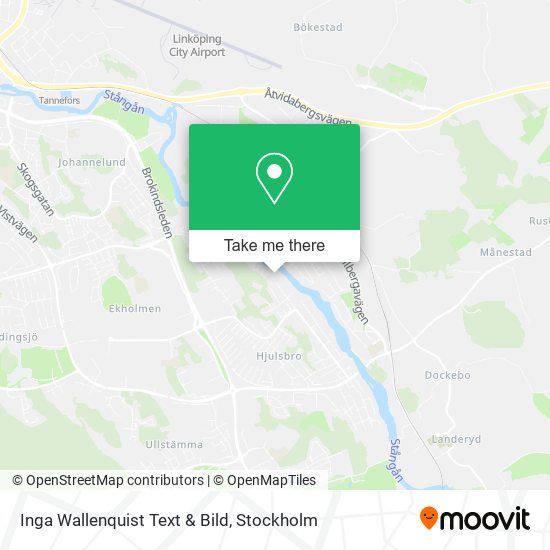 Inga Wallenquist Text & Bild map