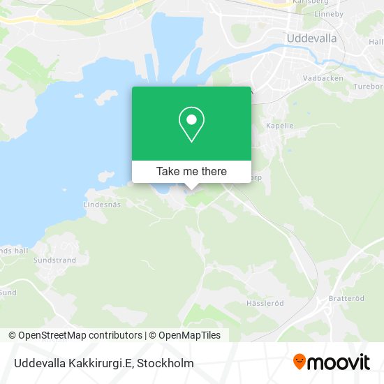 Uddevalla Kakkirurgi.E map