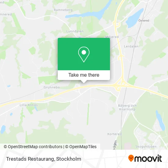 Trestads Restaurang map