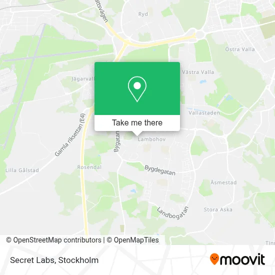 Secret Labs map