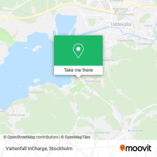 Vattenfall InCharge map