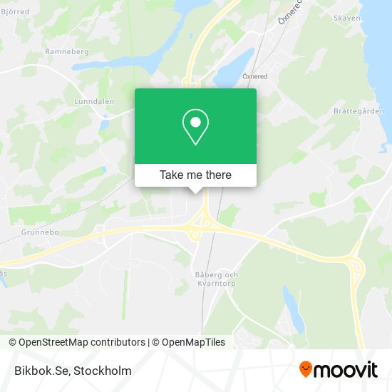 Bikbok.Se map