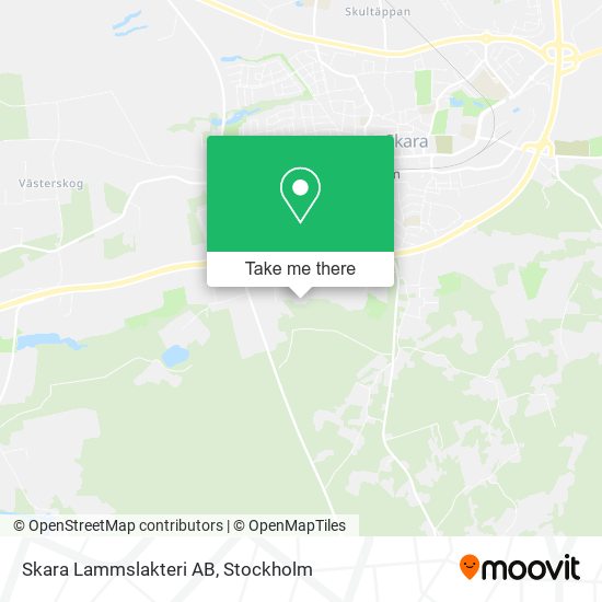 Skara Lammslakteri AB map