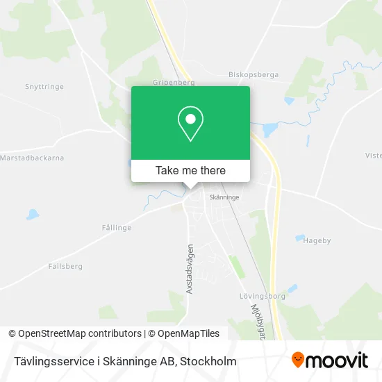 Tävlingsservice i Skänninge AB map