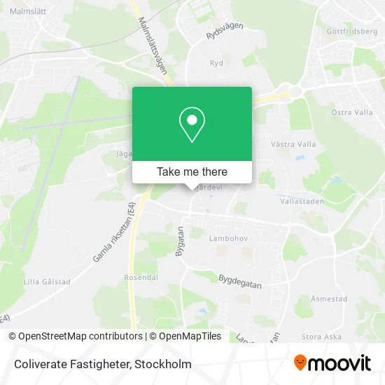 Coliverate Fastigheter map