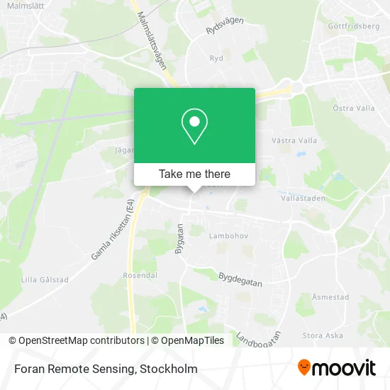 Foran Remote Sensing map