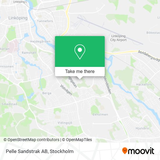 Pelle Sandstrak AB map