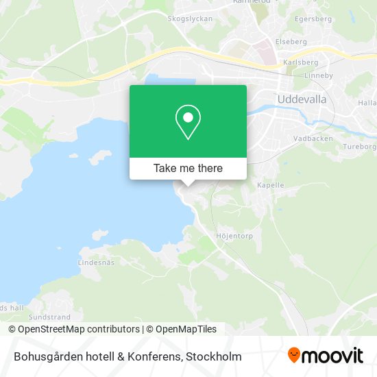 Bohusgården hotell & Konferens map