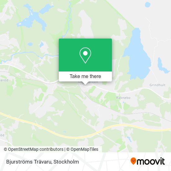 Bjurströms Trävaru map