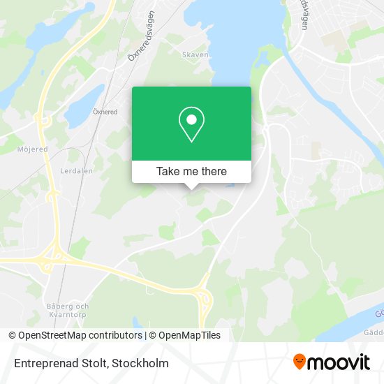 Entreprenad Stolt map