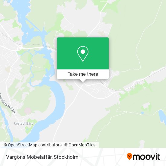 Vargöns Möbelaffär map