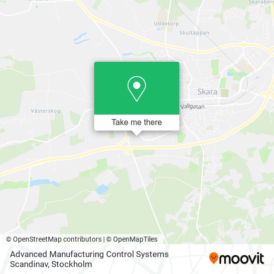 Advanced Manufacturing Control Systems Scandinav map