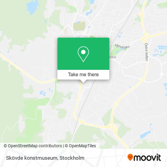 Skövde konstmuseum map