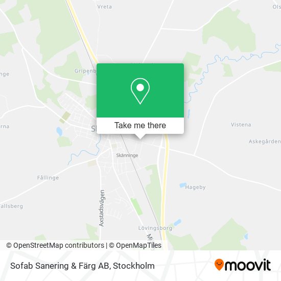 Sofab Sanering & Färg AB map
