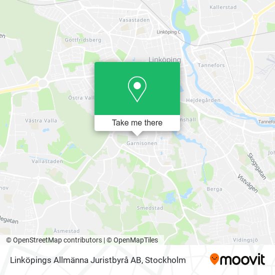 Linköpings Allmänna Juristbyrå AB map