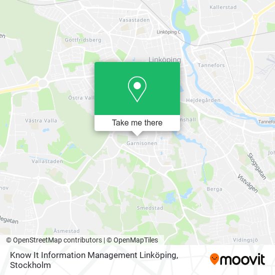 Know It Information Management Linköping map