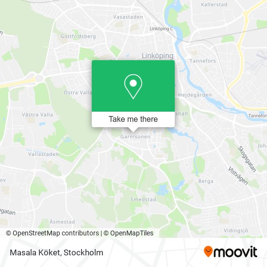 Masala Köket map