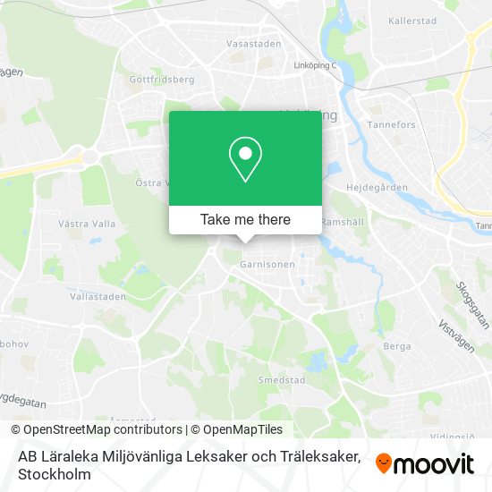 AB Läraleka Miljövänliga Leksaker och Träleksaker map