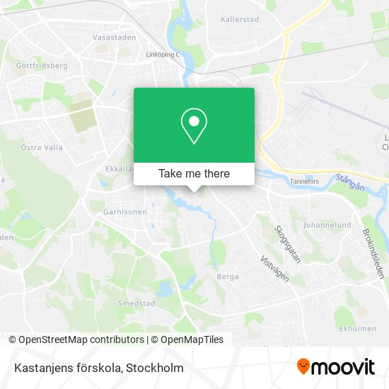Kastanjens förskola map