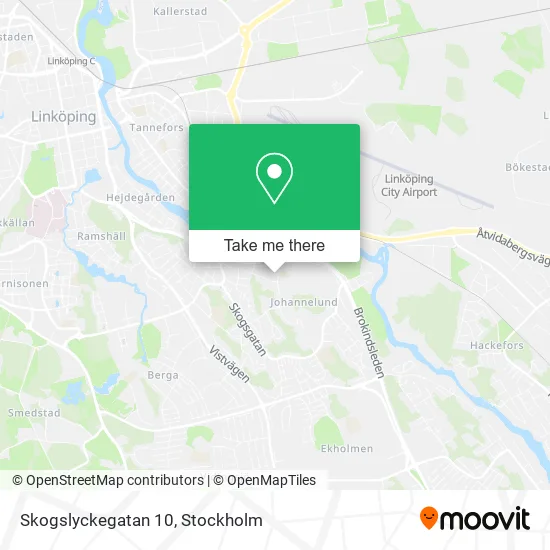 Skogslyckegatan 10 map