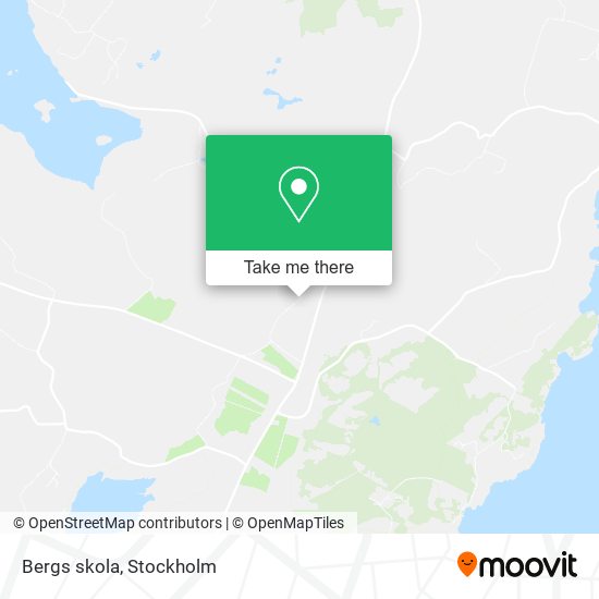 Bergs skola map