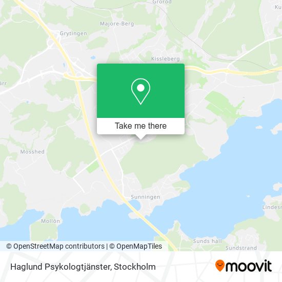 Haglund Psykologtjänster map