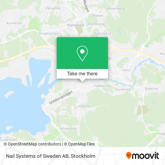 Nail Systems of Sweden AB map