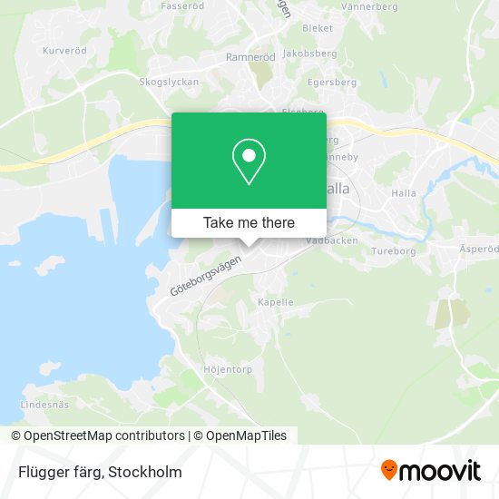 Flügger färg map