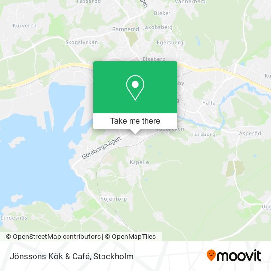 Jönssons Kök & Café map