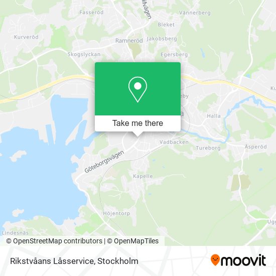 Rikstvåans Låsservice map