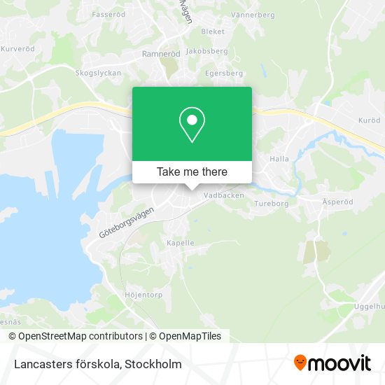 Lancasters förskola map