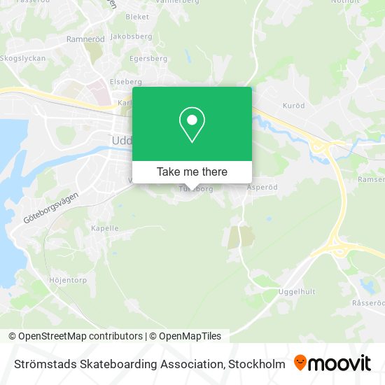 Strömstads Skateboarding Association map
