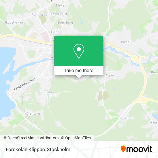 Förskolan Klippan map