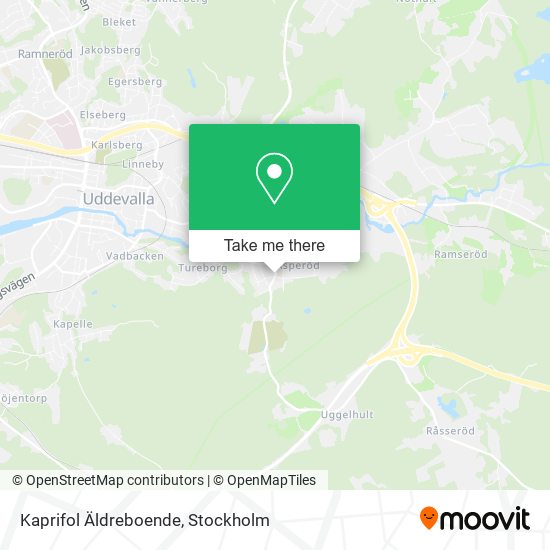 Kaprifol Äldreboende map